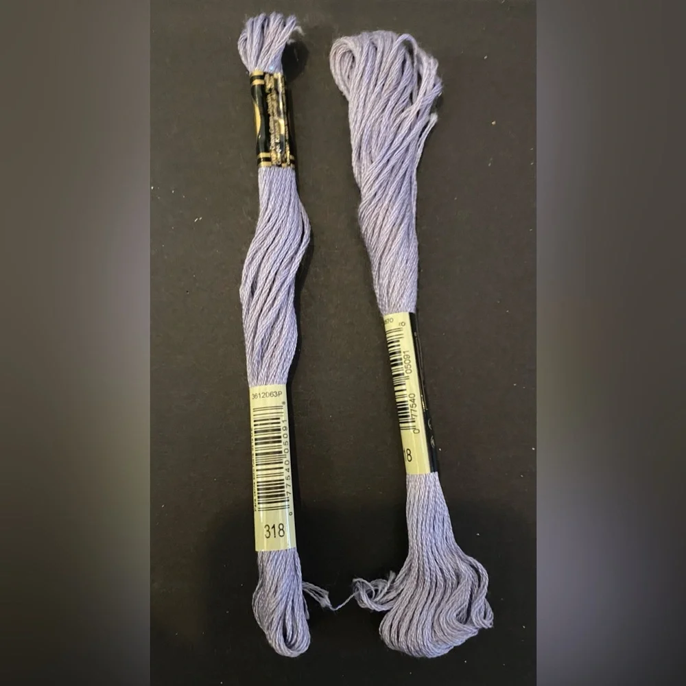DMC Embroidery Floss In Grey New